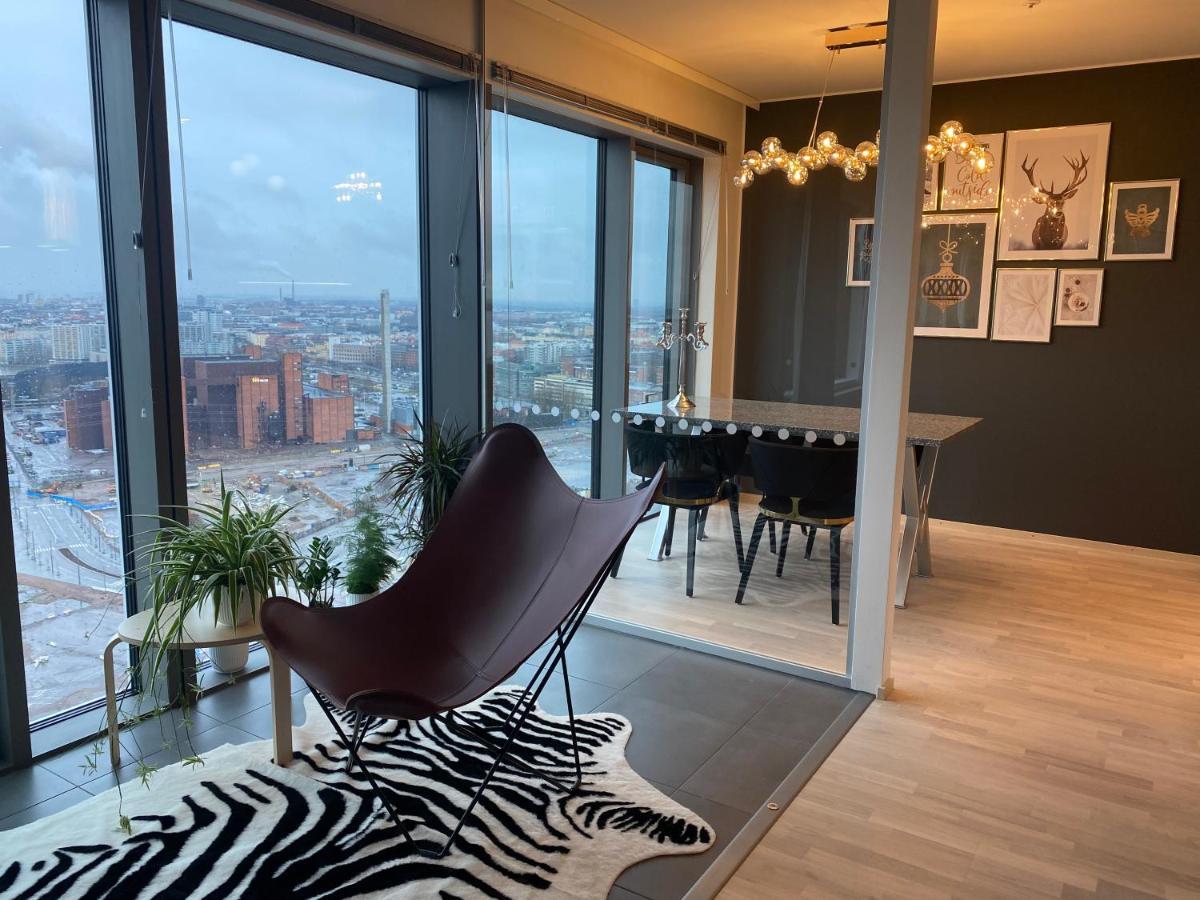 Sky View-27Th Floor Modern Apartment Kids Welcome Helsinki Ngoại thất bức ảnh